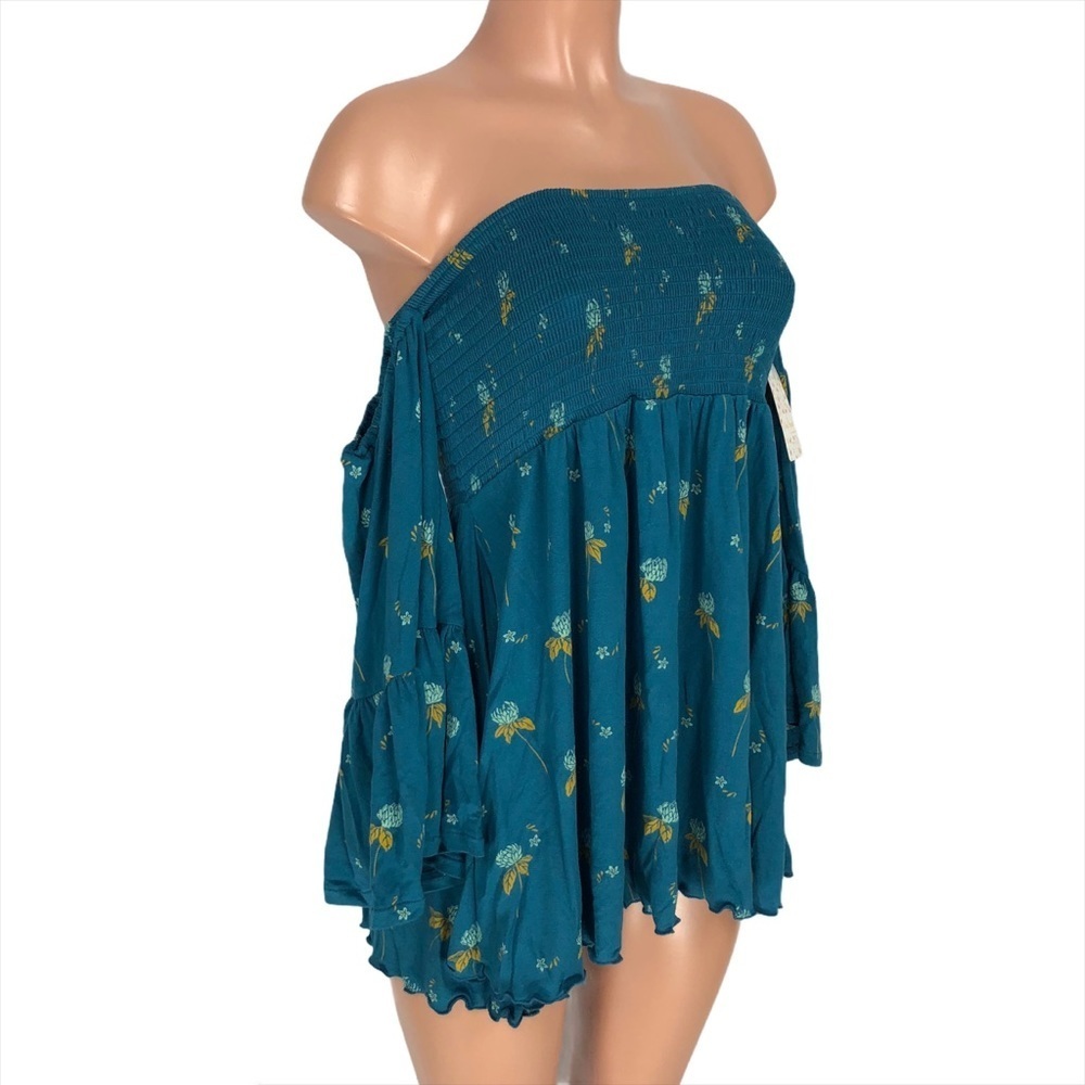 Free People Lana Tunic In Mermaid Combo - Picture 7 of 15